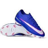 Nike Air Zoom Mercurial Vapor 16 Pro FG Attack - Blå/Vit Barn - Gräs (FG), storlek 36
