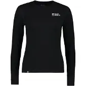 Mons Royale Women's Cascade Merino Base Layer Long Sleeve Black