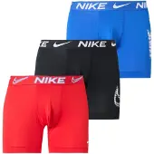 Nike Underwear Boxershorts blå / körsbärsröd / svart / vit