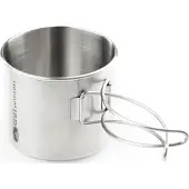 GSI Outdoors Glacier Stainless Bottle Cup/Pot Metal