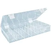 Hünersdorff 612500 Förvaringslåda PS-CLASSIC (L x B x H) 225 x 335 x 55 mm Glasklar 1 st