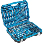Högert Verktygspaket HT1R444; 1/4''; 3/8''; 1/2''; 222 st.