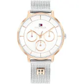 Tommy Hilfiger TH Monogram Two Tone Mesh Strap Watch