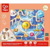Hape - Space Maze & Tangram Board