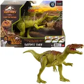 Jurassic Park Mattel Jurassic World Camp Krita Roar Attack Baryonyx Limbo Dinosaur Action Figur Leksak med Strike Feature och ljud
