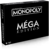 Monopoly Mega Edition, Brädspel, Nya rutor, skyskrapor och megahyror, VINNANDE RÖTT