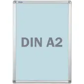 Franken BS0703 Växelram akryl Pappersformat: DIN A2 (B x H x D) 45 x 62.4 x 1.2 cm Silver