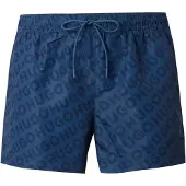 HUGO Badshorts 'KALY' blå / marinblå
