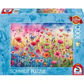 Schmidt Spiele 58873, 1000 styck, Flora och fauna, 12 År