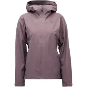 Black Diamond - Vandringskläder dam - W Strataline Stretch Shell Dark Mauve för UnisexNylon - Storlek S - Lila