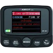 Albrecht DR56+ DAB+ mottagare Sugpropphållare, Musikstreaming via Bluetooth