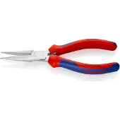 Knipex 30 25 190, Nåltänger, 2,4 mm, 5 cm, Stål, Blå, Röd, 190 mm