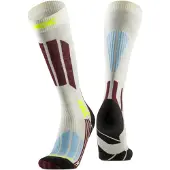 X-socks - Toppturskläder dam - Ski Touring Expert OTC Wmn Light Sand/Cool Water för Unisex - Storlek 41-42 - Beige