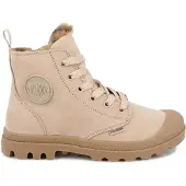 Palladium - Stövlar och kängor dam - Pampa Hi Zip Wl Wild W Warm Sand för UnisexUll - Storlek 37 - Beige