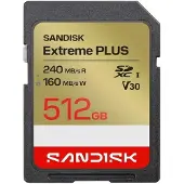SanDisk Extreme PLUS - Flash-minneskort - 512 GB