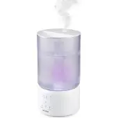 Domo DO267HD Ultraljudsluftfuktare 75 m³ 23 W Vit, Transparent
