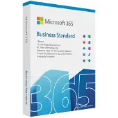 Microsoft 365 Business Standard - Boxpaket (1 år) - 1 användare (5 enheter) - medielös, P8 - Mac, Android, iOS, Win - tyska - Eurozon
