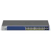 Netgear 28-portars PoE Gigabit/10G stapelbar smart switch (GS728TXP)
