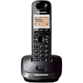 Panasonic KX-TG2511FX, DECT-telefon, Högtalartelefon, 50 poster, Namn och uppringnings-ID, Svart