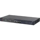 Dahua Cs4228-24gt-240 Poe 24 Ports Gigabit + 2 Uplink Gigabit Rj45 + 2sfp Gigabit 240w Cloud Managed Layer2 Switch