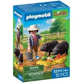 Playmobil Farmer Potbellied Pig Figur
