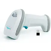 Digitus 2D Streckkodsskanner Bluetooth, Trådlös 1D, 2D Imager Vit, Bensin USB, USB-A
