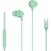 Ginza.se Celly: Hörlurar In-Ear Kabel USB-C UP1600 Ljusgrön