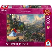 Schmidt Disney Sleeping Beauty Dancing Thomas Kinkade Pussel 1000 bitar