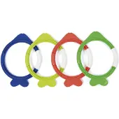 Bestway Dykringar - Lil' Fish Dive - 4 st. - - One Size - Badleksaker