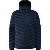 Haglöfs - Vandringskläder - Särna Mimic II Hood M Tarn Blue för Unisex - Storlek L - Marinblå