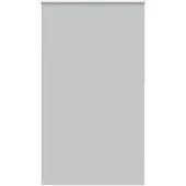 vidaXL Rullgardin mörkläggning ljusgrå 130x210 cm tyg bredd 126,6 cm