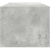 vidaXL TV-bänkar 2 st betonggrå 80x31x25,5 cm konstruerat trä