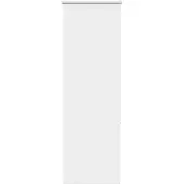 vidaXL Mörkläggningsrullgardin Vit 45X130 Cm Tyg Bredd 40,7 Cm