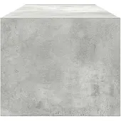 vidaXL TV-bänkar 2 st betonggrå 100x31x25,5 cm konstruerat trä
