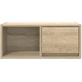 vidaXL TV-bänkar 2 st Sonoma ek 60x31x25,5 cm konstruerat trä