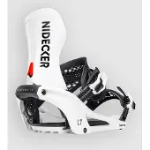 Nidecker LT Supermatic 2027 Snowboardbindningar white, L