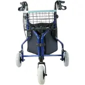 Usorteret Ergonomisk trehjulig rullator Barcelona RF-611 - Blå