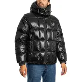 Armani Exchange för män. XM003344AF23755UC001 Elegant dunjacka svart (M), Casual, Polyamid