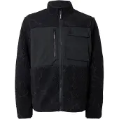 Volcom - Storm Stone Zip Fleece Raisin för Unisex - Storlek S - Svart