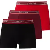 Calvin Klein 3 Pack Trunks Icon Cotton Stretch
