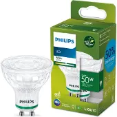 Philips - LED-spotlight - form: PAR16 - klar finish - GU10 - 2.1 W (motsvarande 50 W) - klass A - vitt ljus - 3000 K