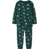 Name it Pyjamas - 2-delad - NmnVismas - Botanisk Garden/Jul - - 4 år (104) - Pyjamas 2-delad