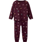 Name it Pyjamas 'NMNVISMAS' konjak / gran / bordeaux / vit