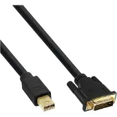 InLine DisplayPort - DVI-D cable 3m black (17223)