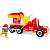 Hape Brandbil Med Siren Och Ljus
