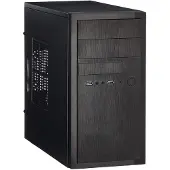 Chieftec HT-01B-350GPB Midi-Tower Datorchassi Svart