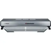 Bosch Serie | 4 DUL63CC50 - Kåpa - standard - bredd: 60 cm - djup: 48.2 cm - utsug och återcirkulering (-) - rostfritt stål