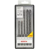 Bosch Borrsats för betong S4L; 5-10 mm; SDS-plus; 5 st.