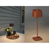 Konstsmide 7814-960 Capri LED-batteribordslampa Flerfärgad Terracotta
