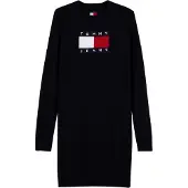 Tommy Hilfiger Dw0dw23322 Långärmad Kort Klänning